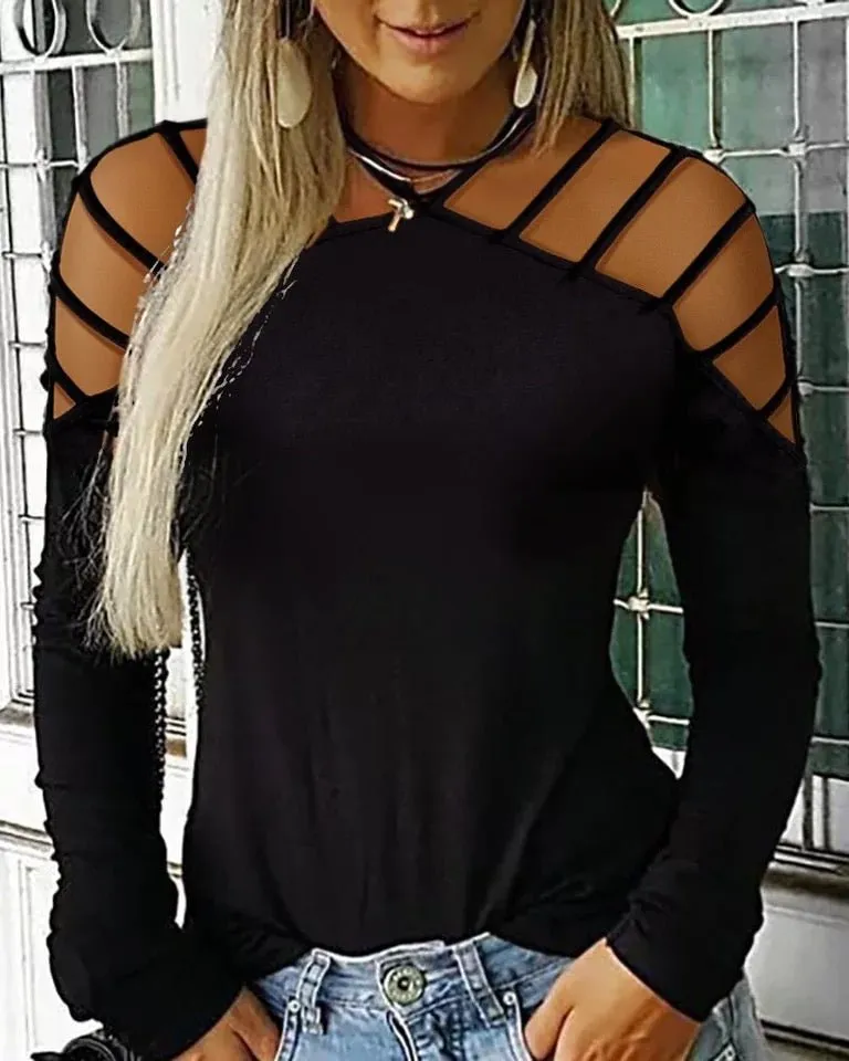 Ladies Strap detail Top