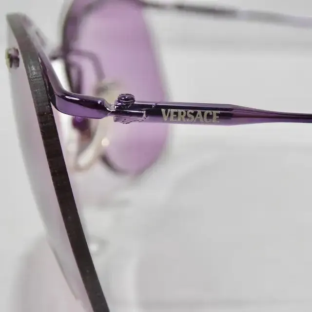 Versace 1990s Purple Sunglasses