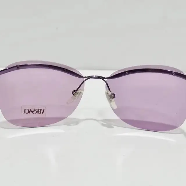Versace 1990s Purple Sunglasses