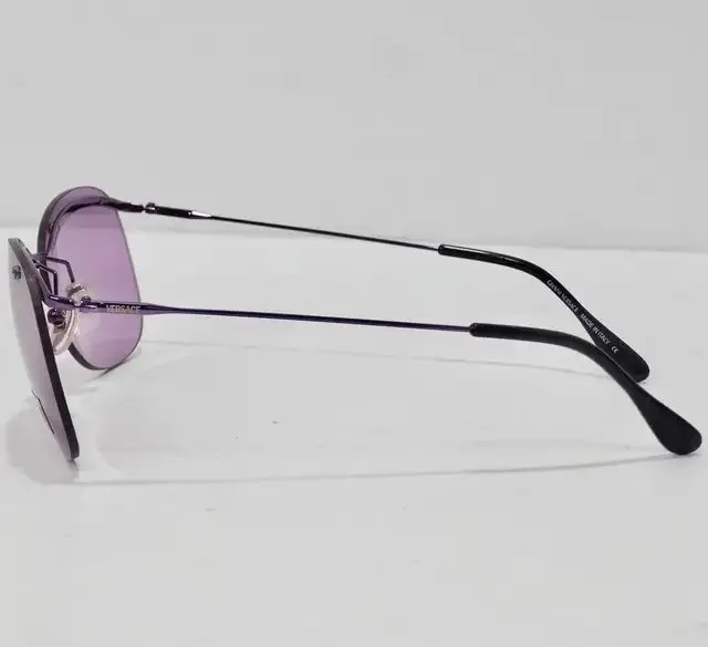 Versace 1990s Purple Sunglasses