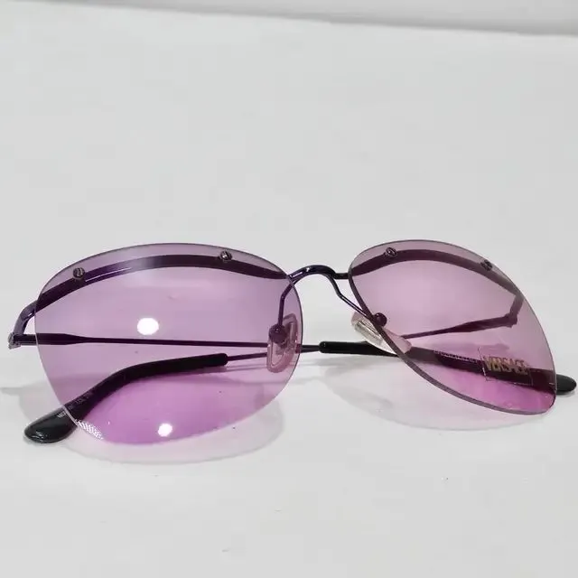Versace 1990s Purple Sunglasses