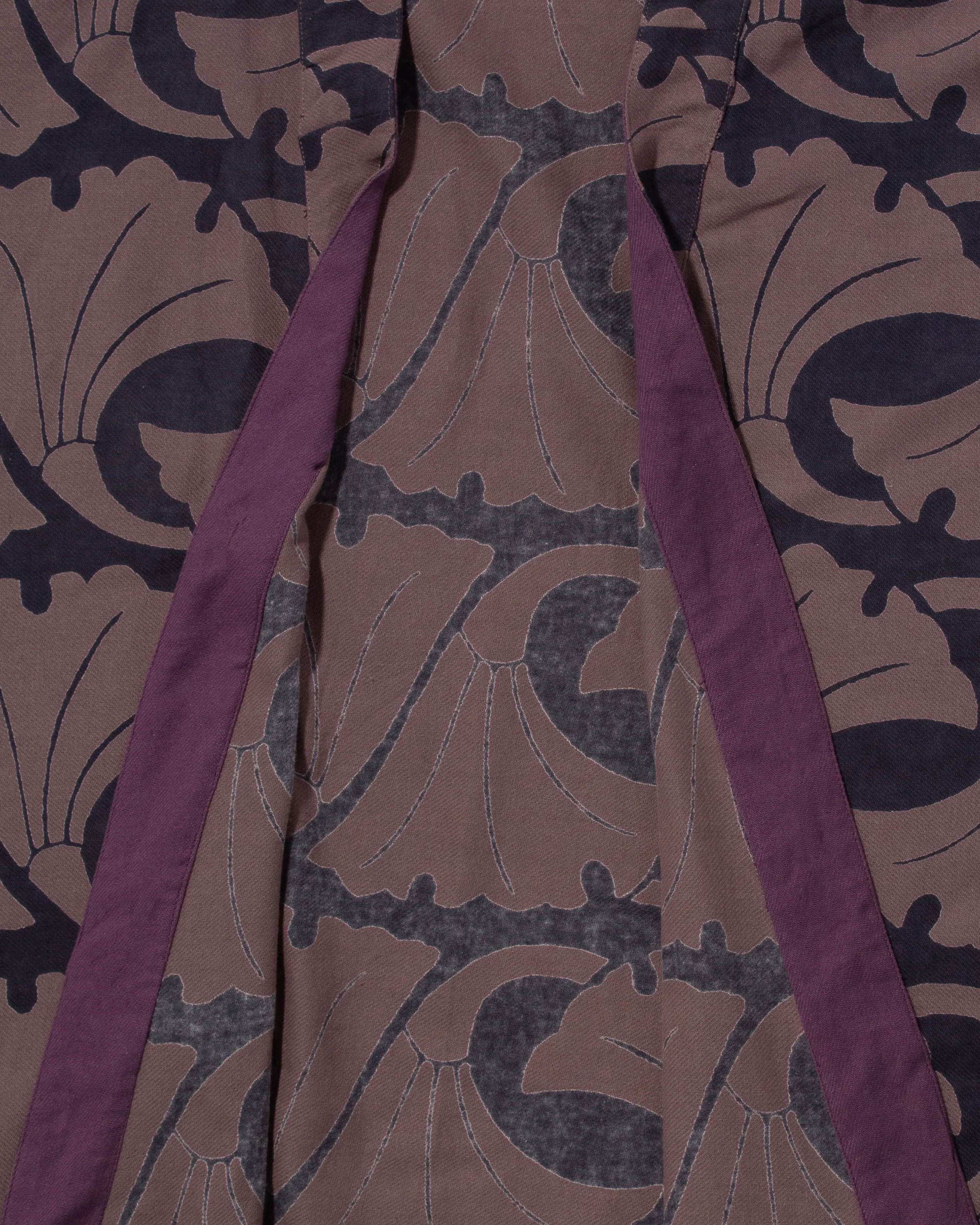 Wa-Modern Haori Robe, Ginkgo Leaves
