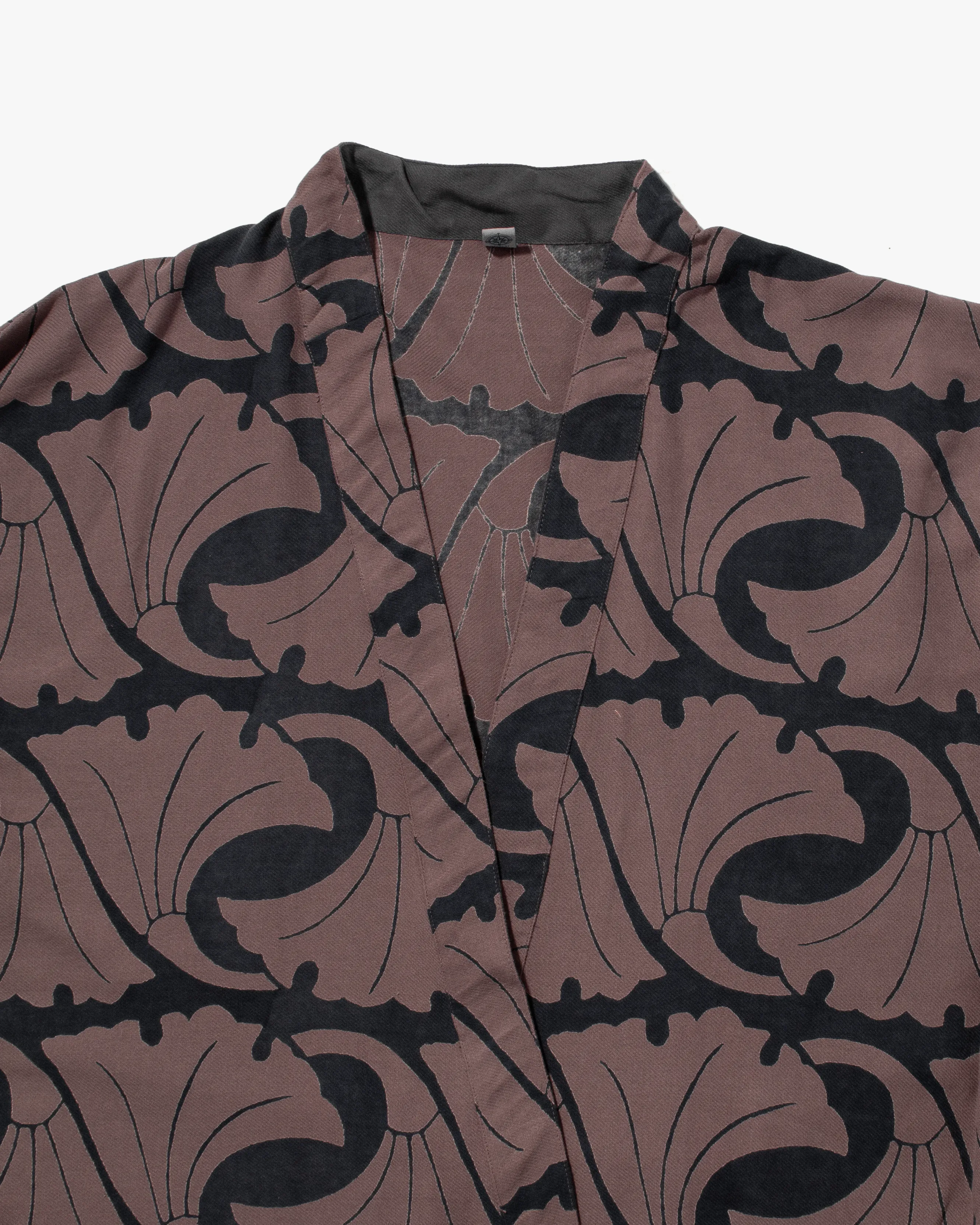 Wa-Modern Haori Robe, Ginkgo Leaves
