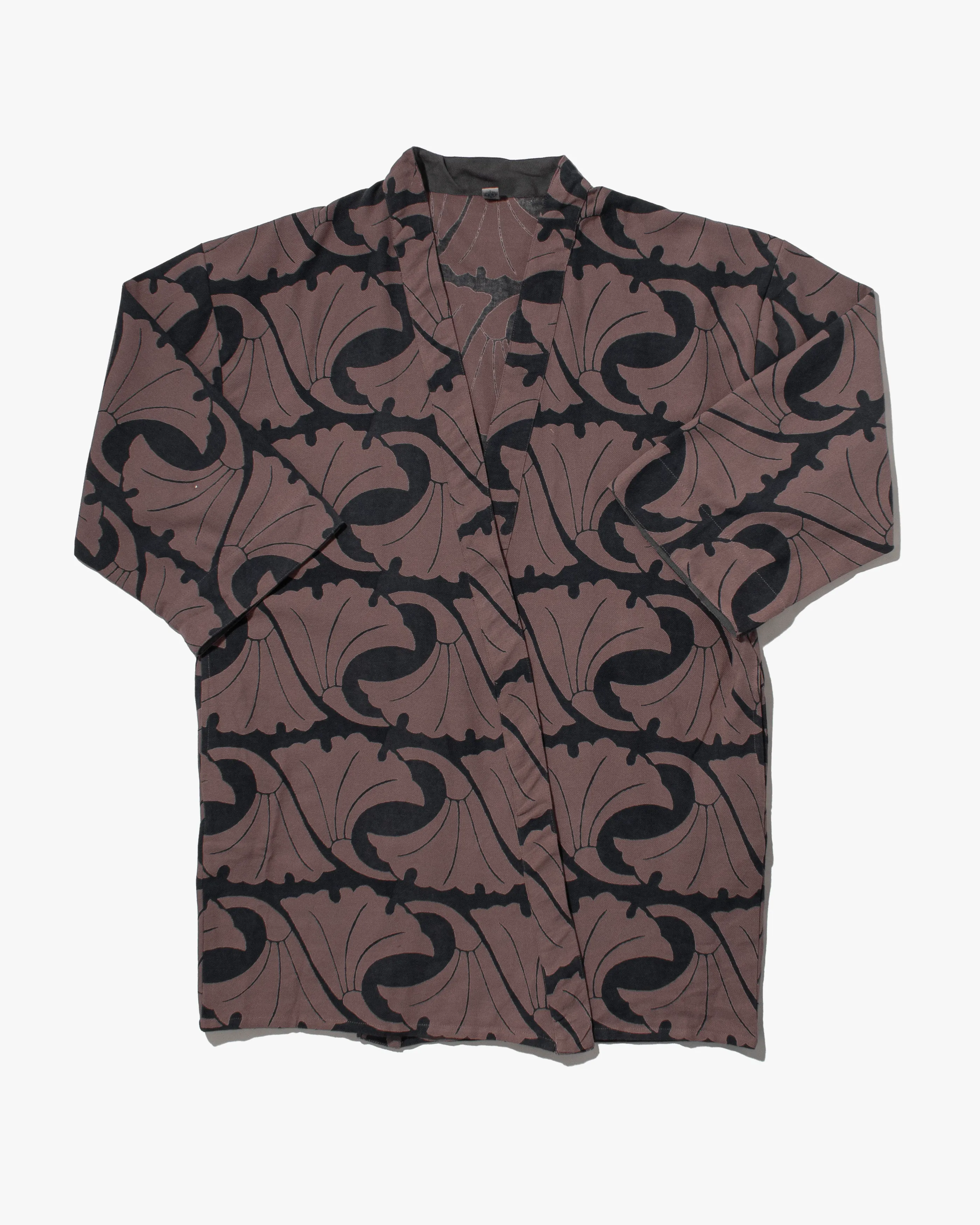 Wa-Modern Haori Robe, Ginkgo Leaves