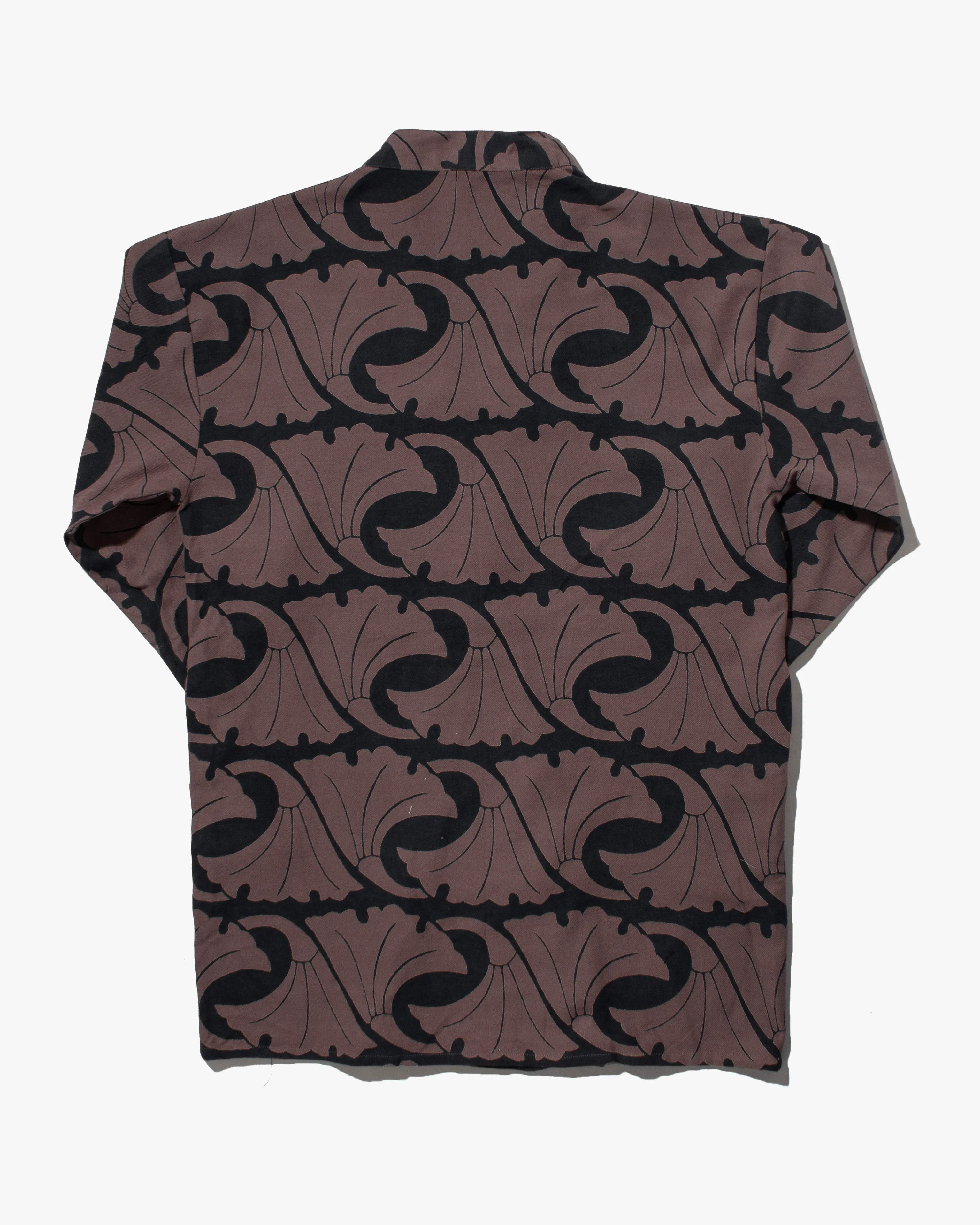 Wa-Modern Haori Robe, Ginkgo Leaves